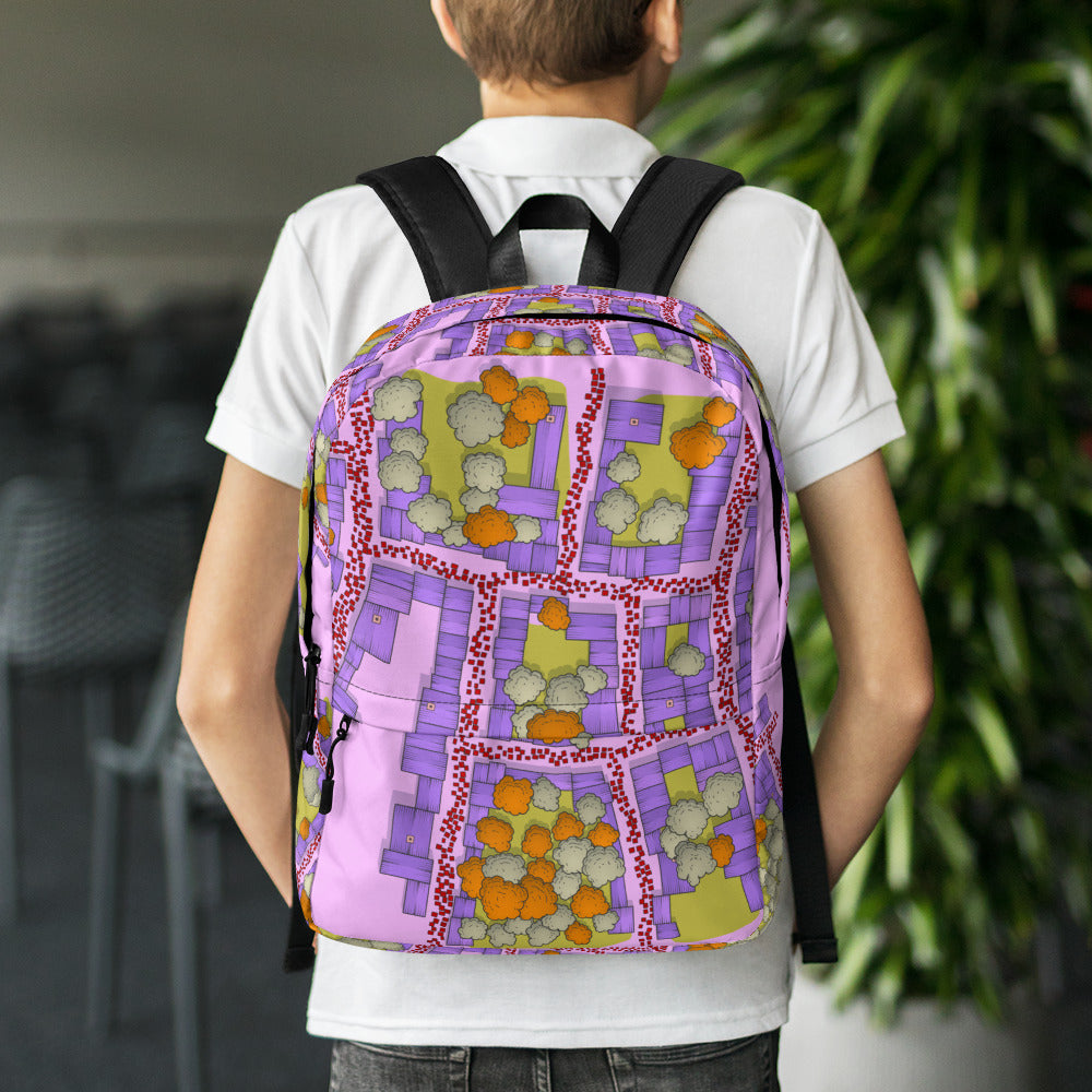 Snow Well Village Everyday Backpack