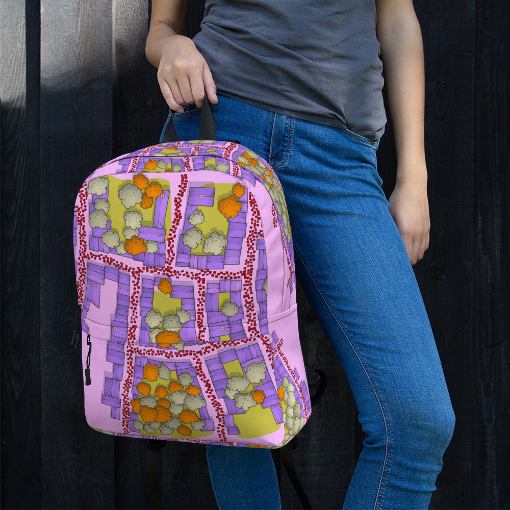 Snow Well Village Everyday Backpack