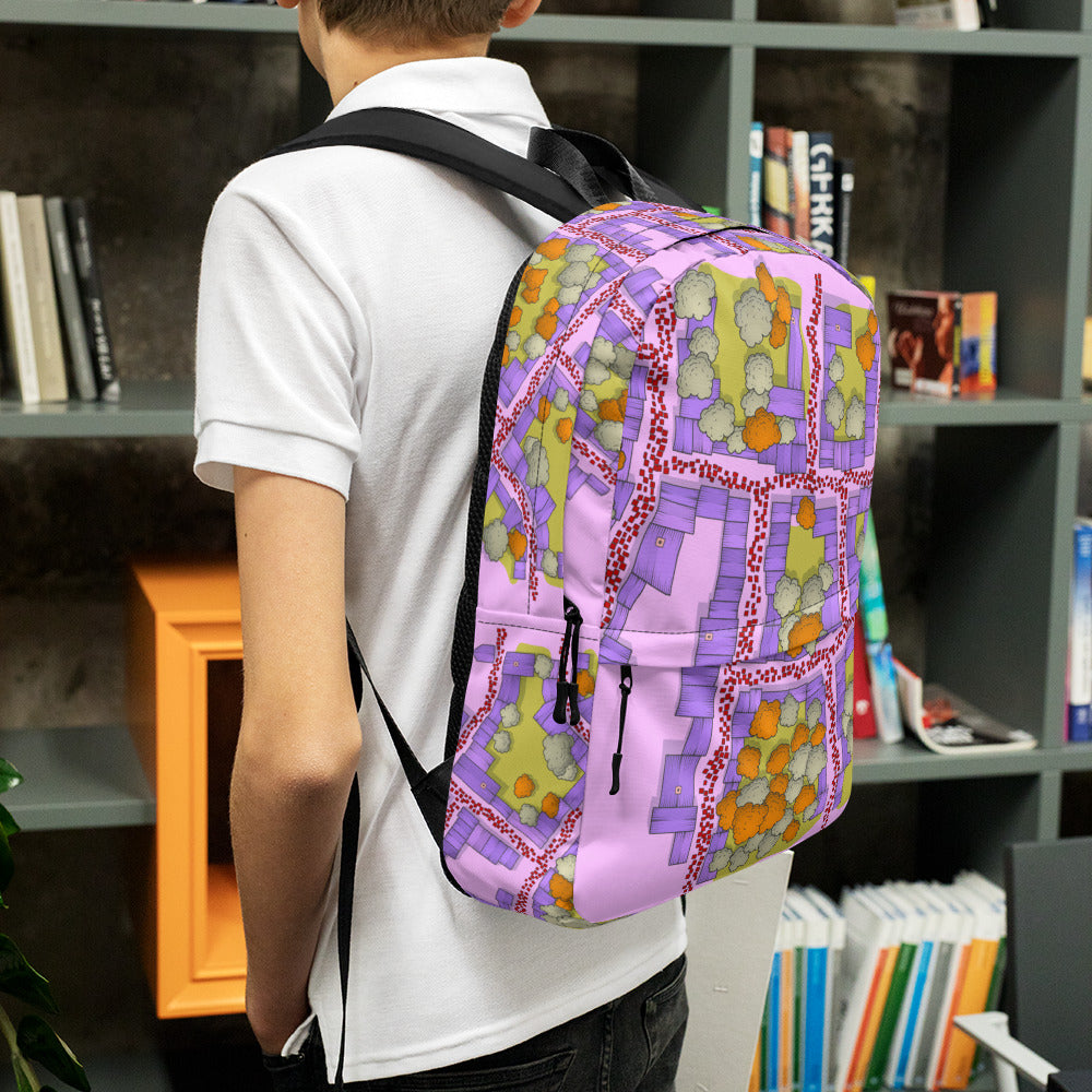 Snow Well Village Everyday Backpack