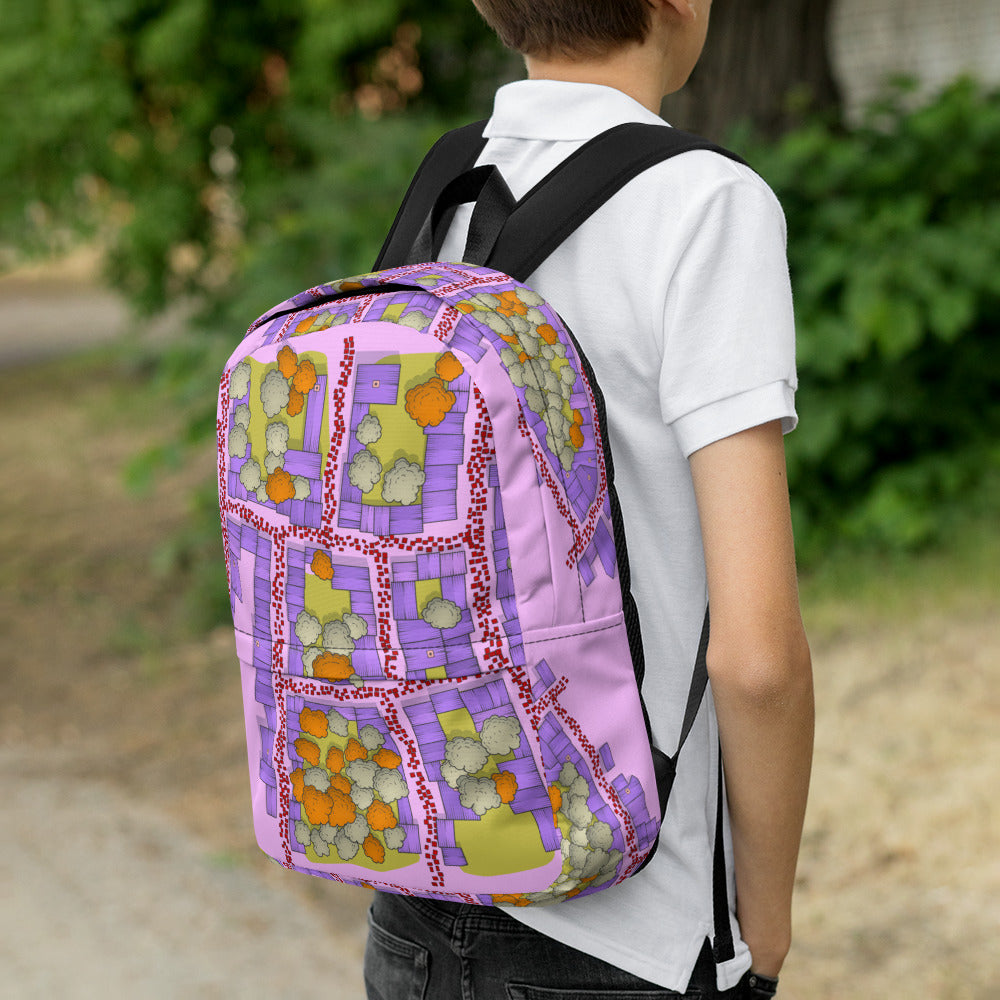 Snow Well Village Everyday Backpack
