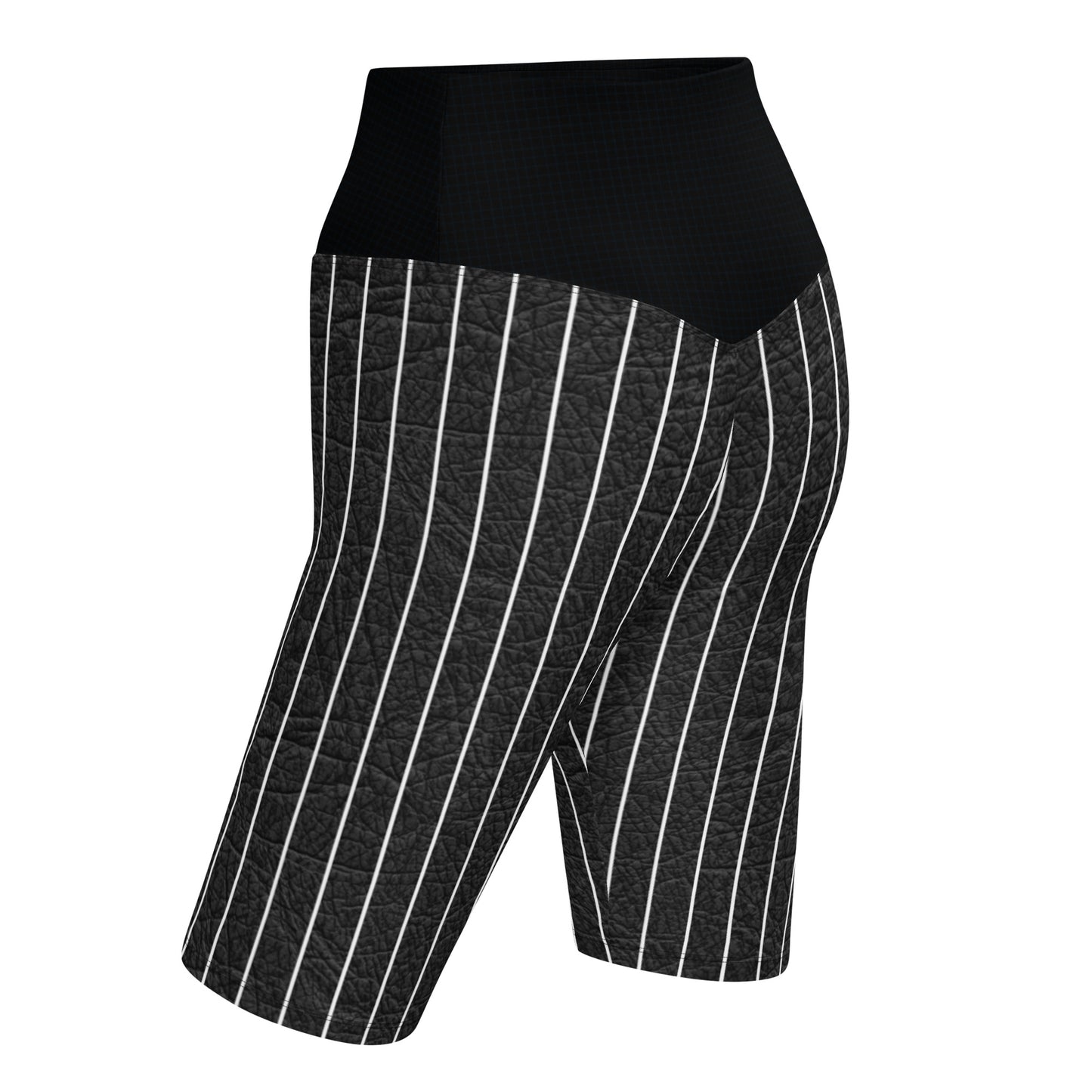 Biker shorts pintstriped men