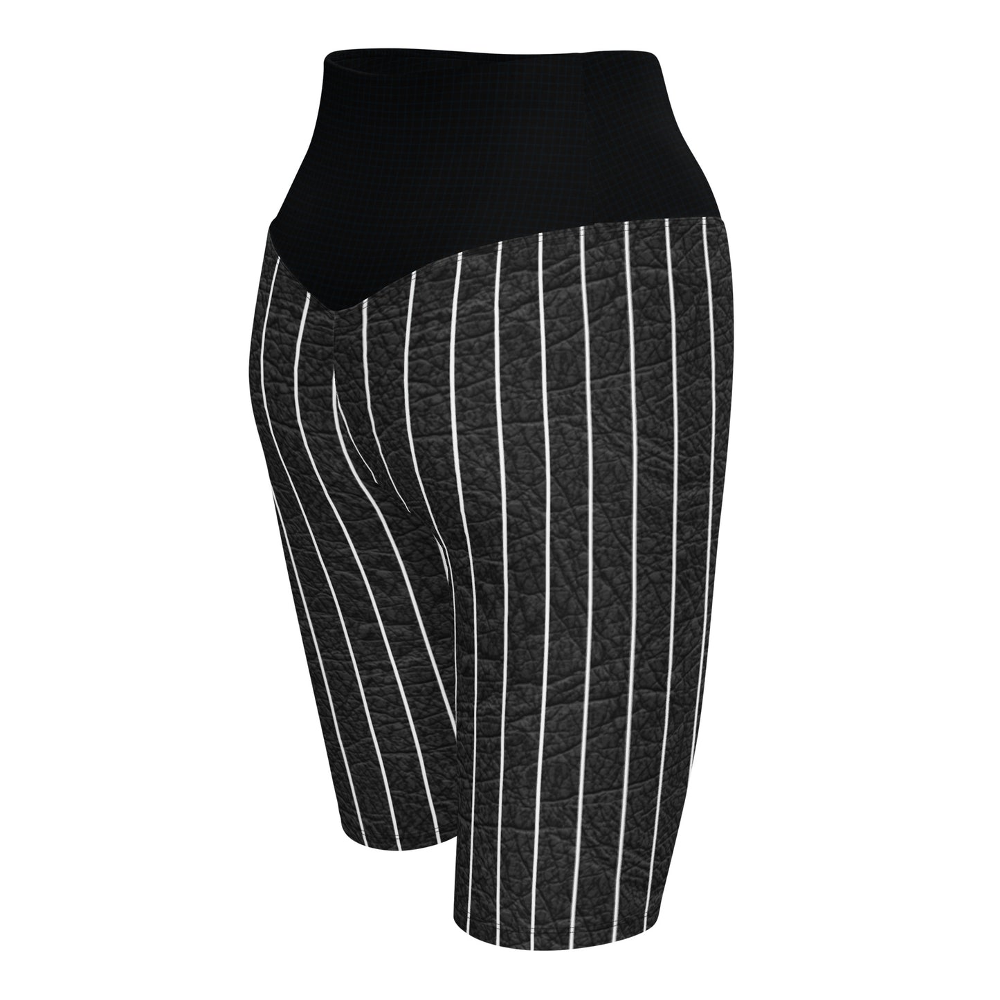 Biker shorts pintstriped men