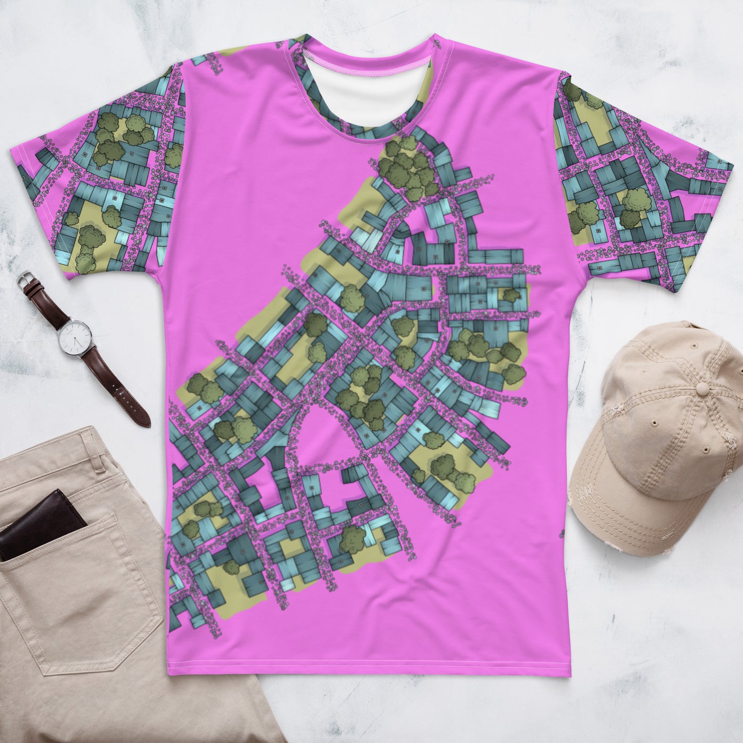 T-Shirt men cherry town