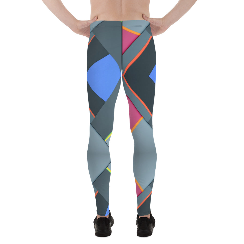 Geometric Men's Leggings