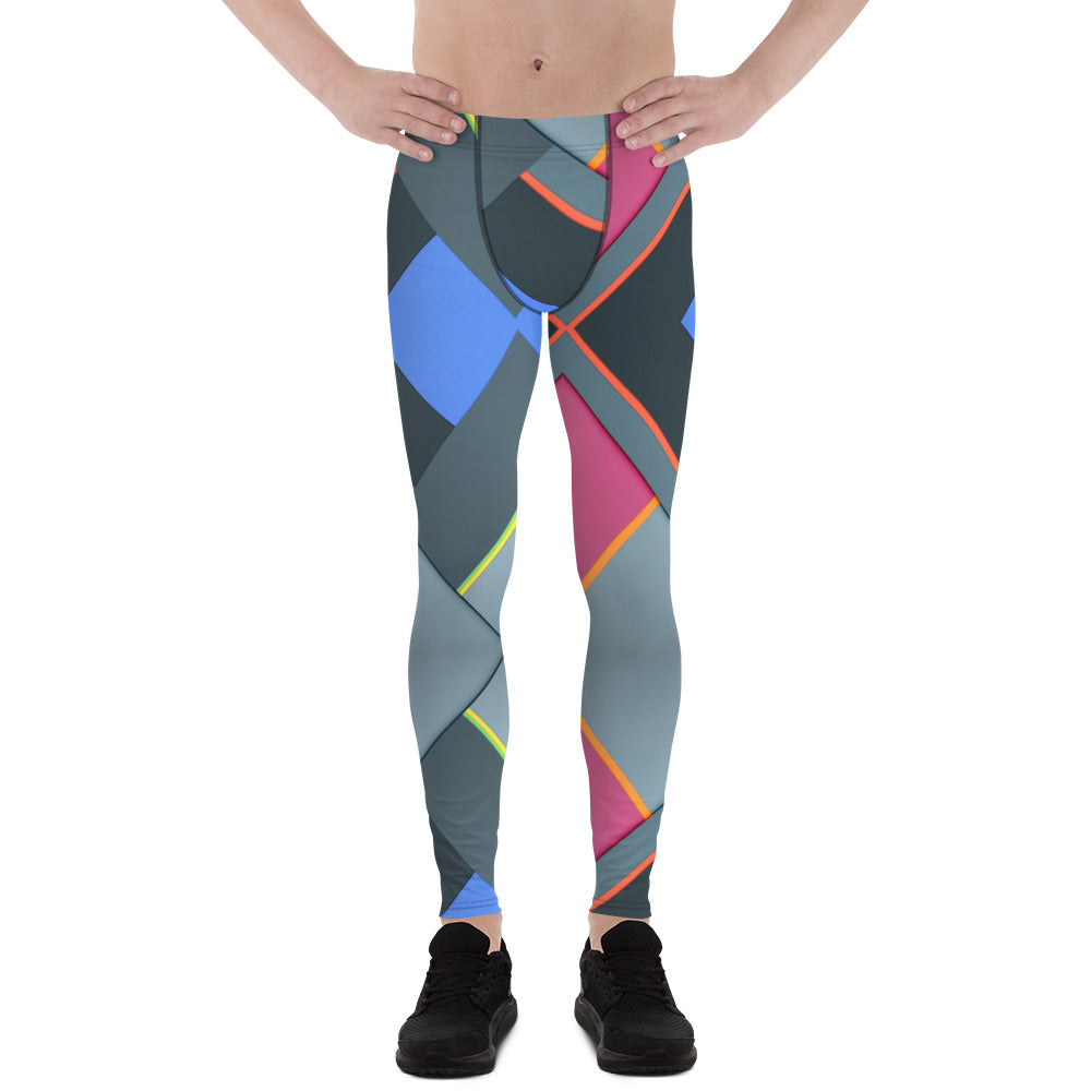 Geometric Men's Leggings