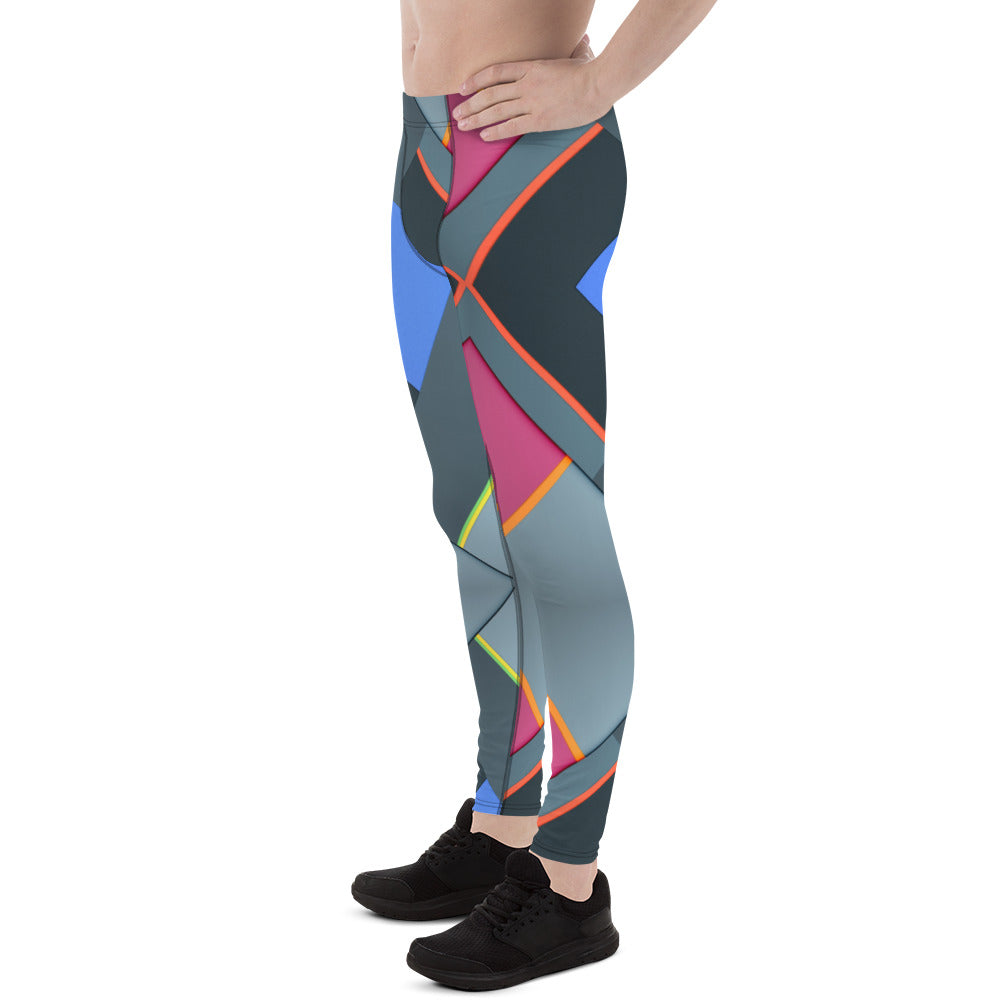 Geometric Men's Leggings