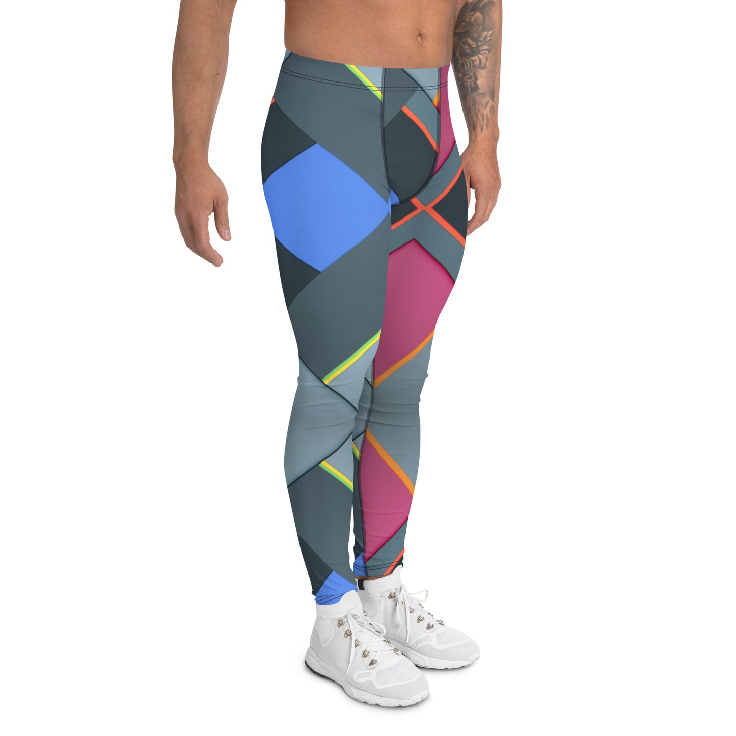 Geometric Men's Leggings