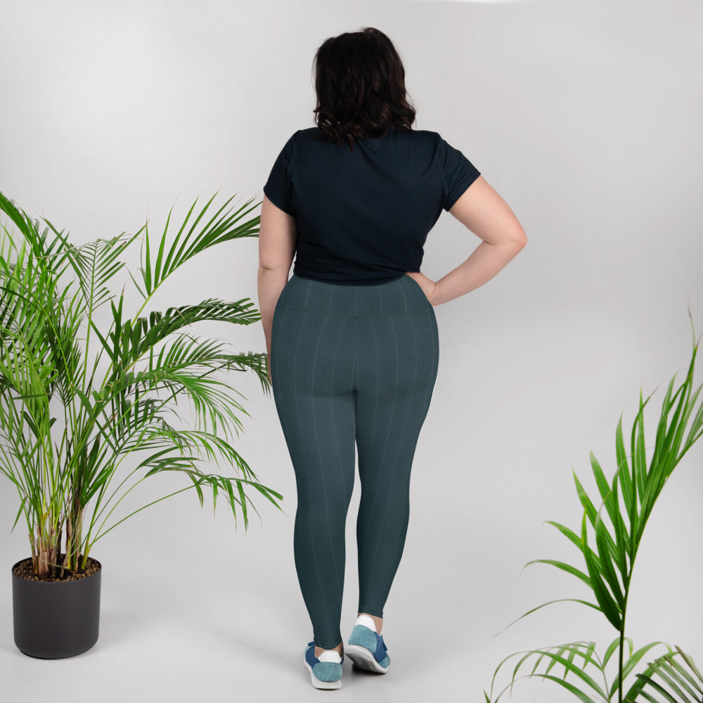Leggings 2XL-6XL pintstriped women