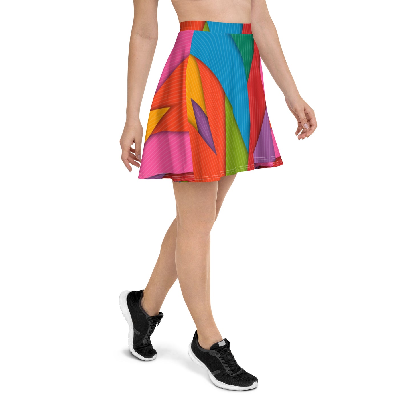 Geometric Butterfly Skirt