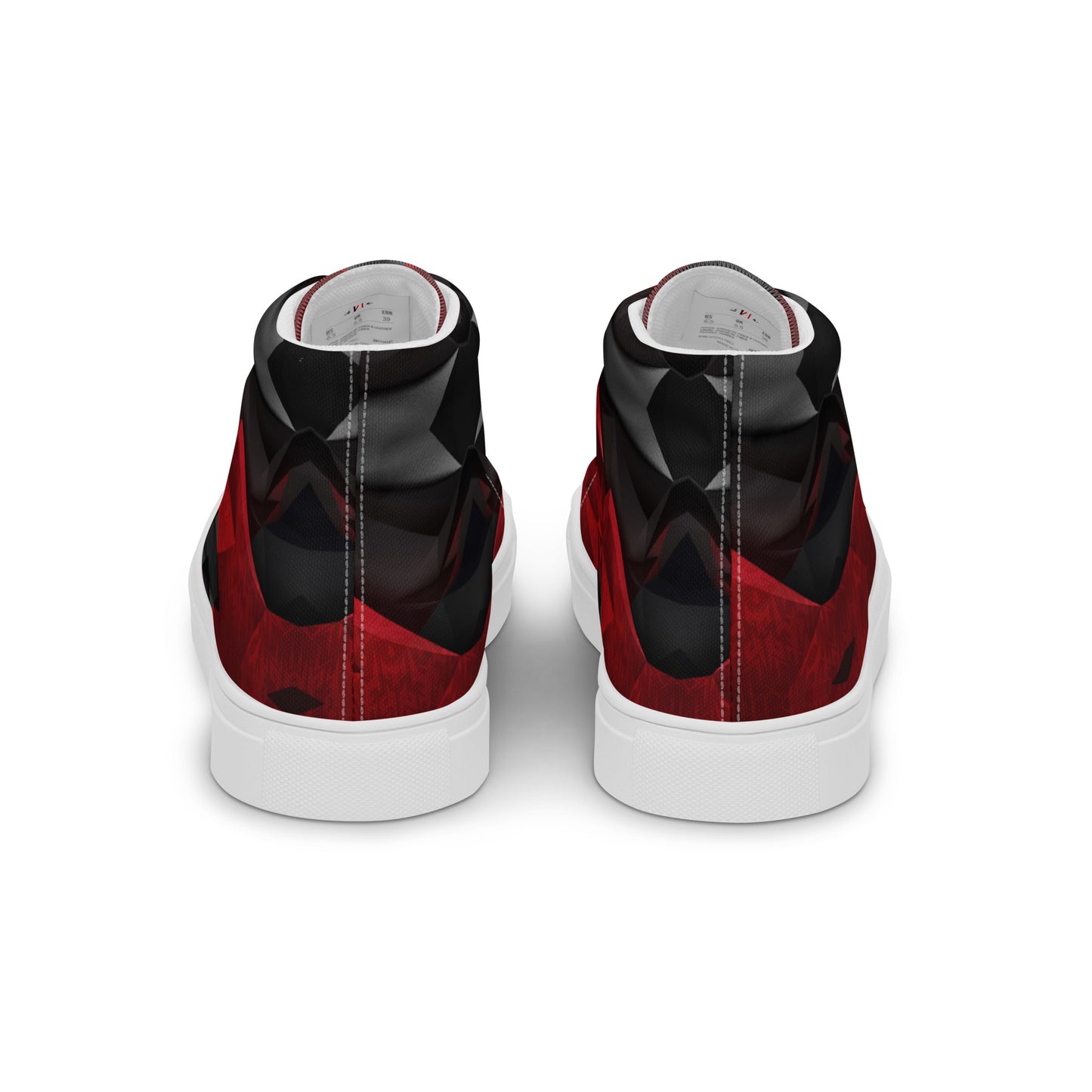 Red Diamonds Men’s Sneakers