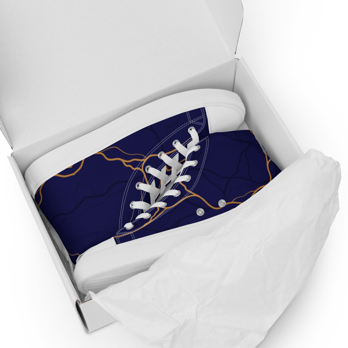 Kintsugi Blue Men’s Sneakers