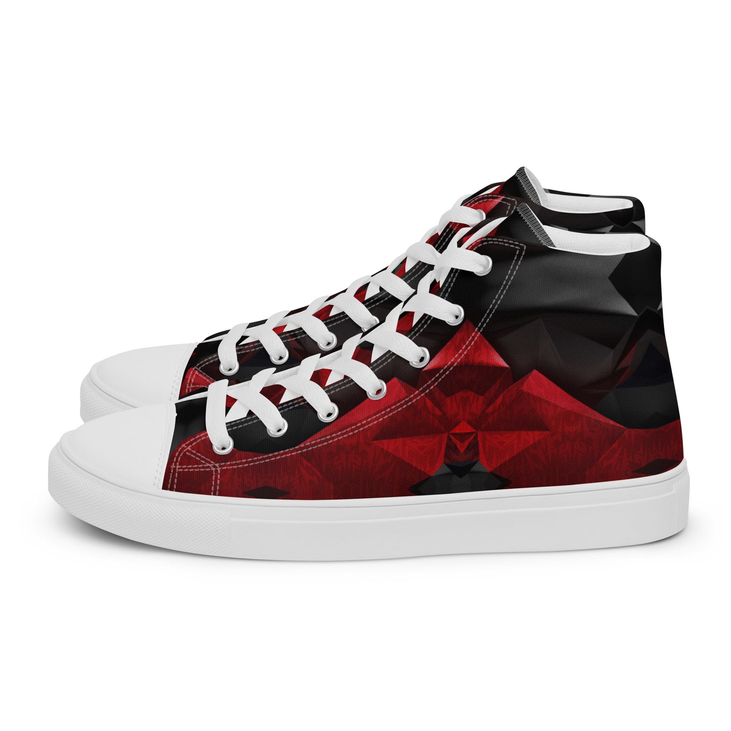 Red Diamonds Men’s Sneakers