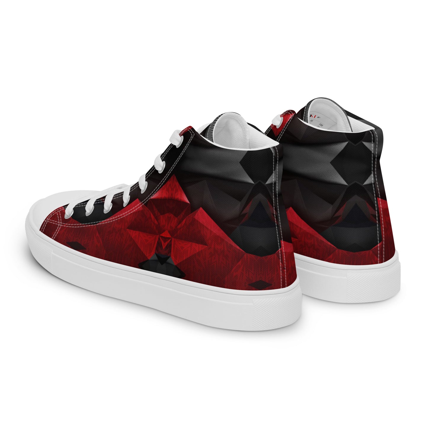 Red Diamonds Men’s Sneakers