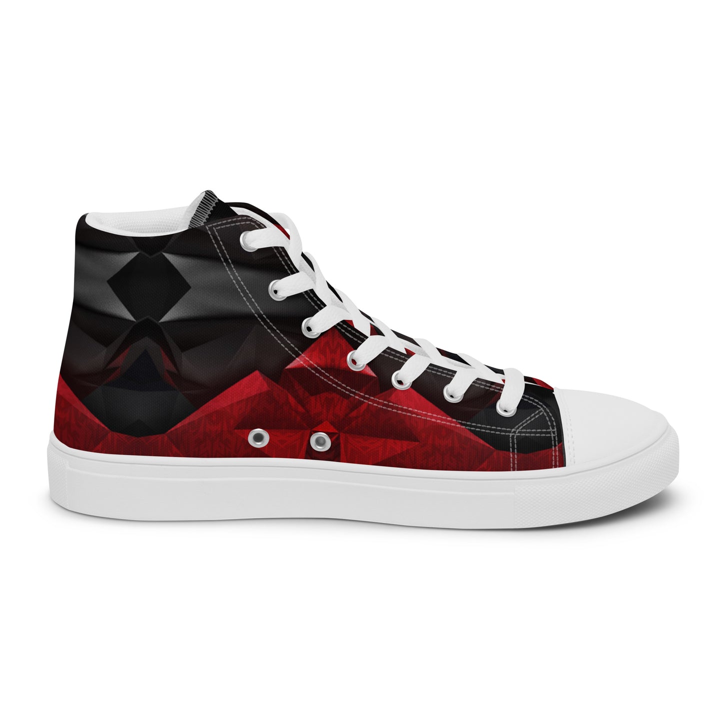 Red Diamonds Men’s Sneakers