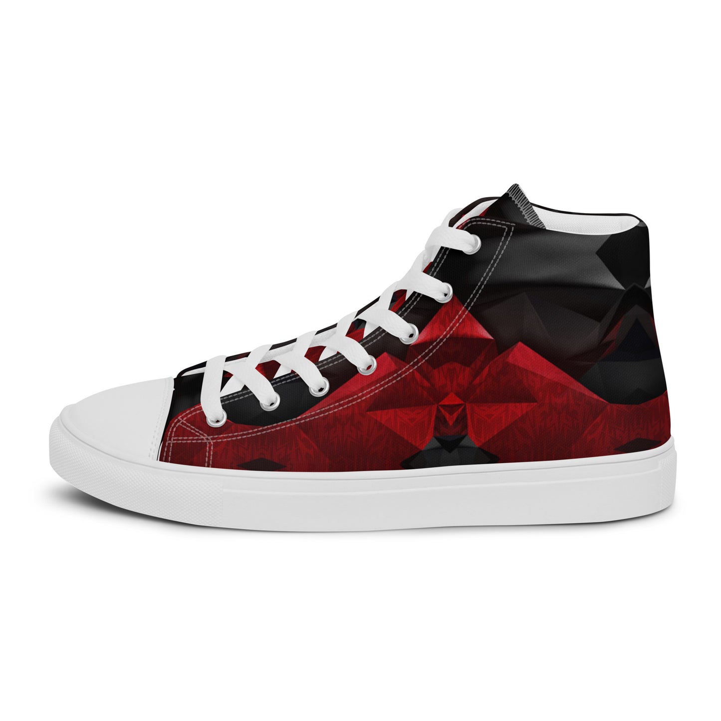 Red Diamonds Men’s Sneakers