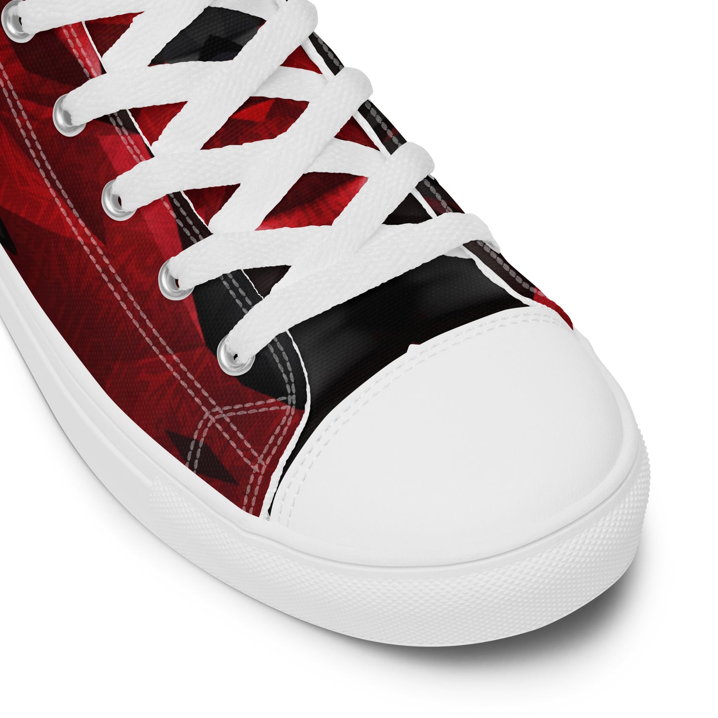 Red Diamonds Men’s Sneakers