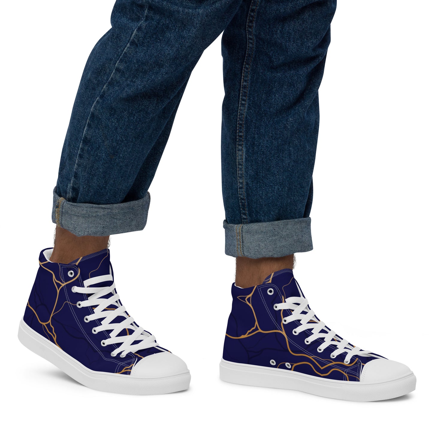 Kintsugi Blue Men’s Sneakers