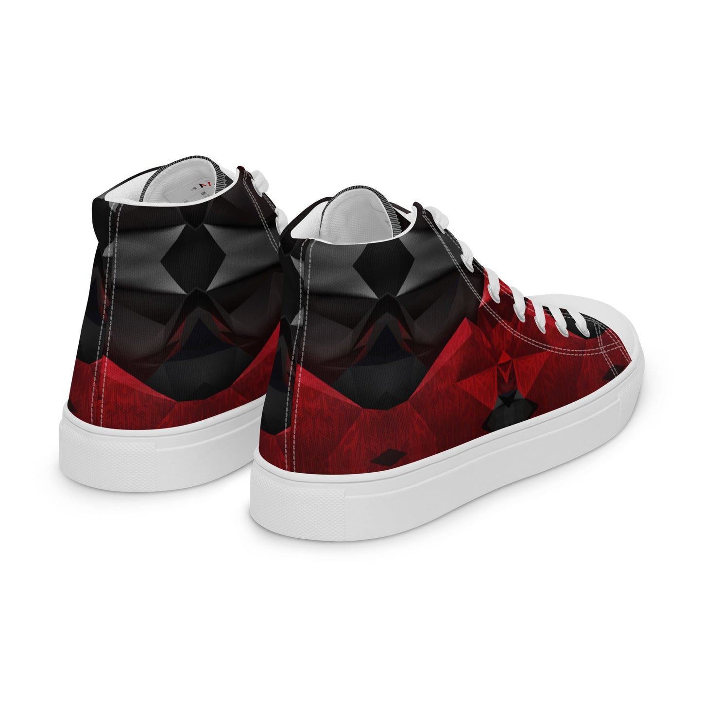 Red Diamonds Men’s Sneakers