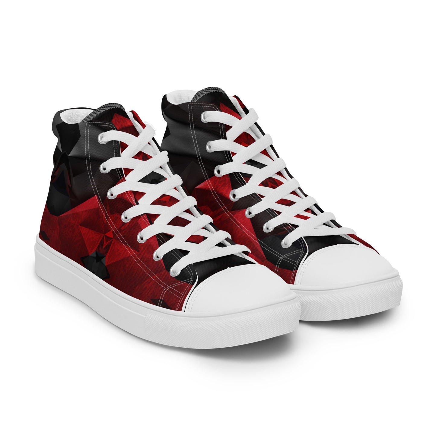 Red Diamonds Men’s Sneakers