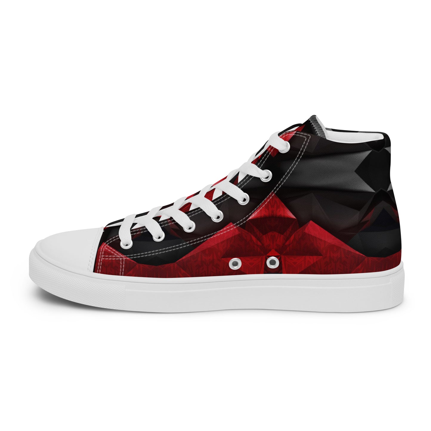 Red Diamonds Men’s Sneakers