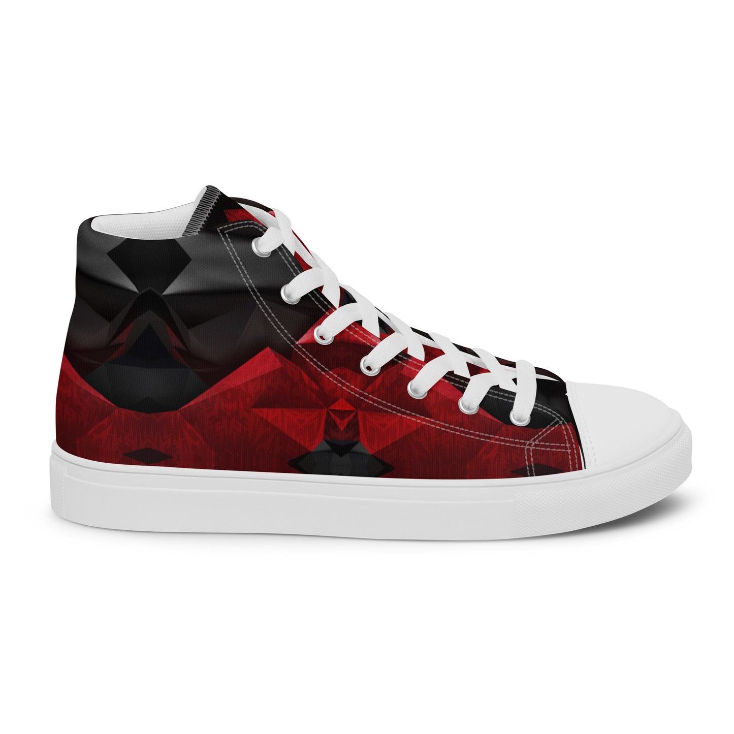 Red Diamonds Men’s Sneakers