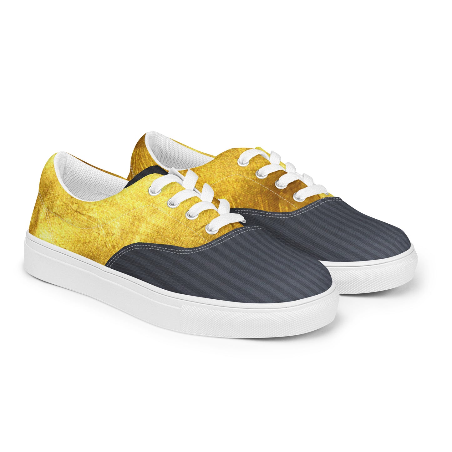 Gold & Black Men's Shoes
