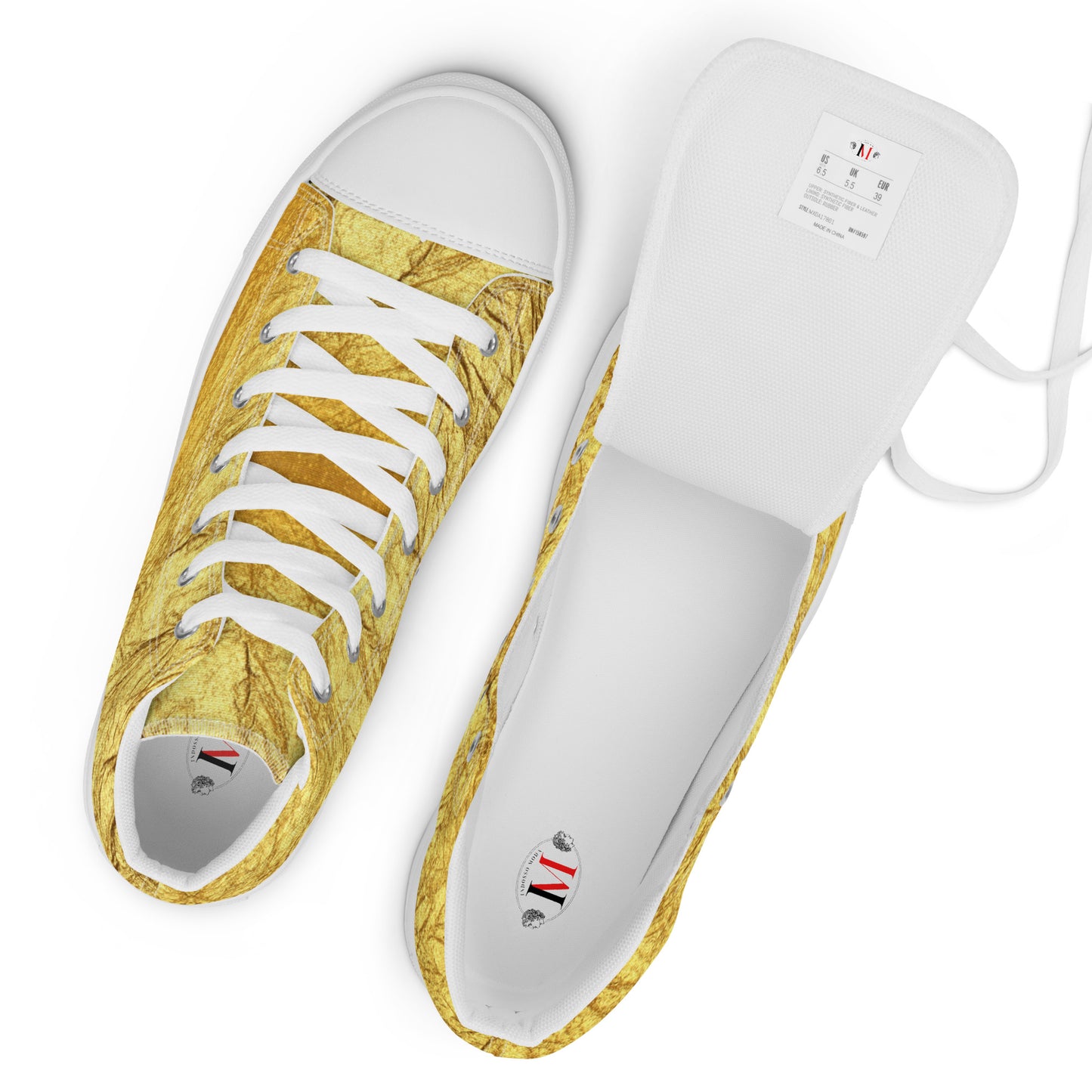 Gold Women’s Sneakers