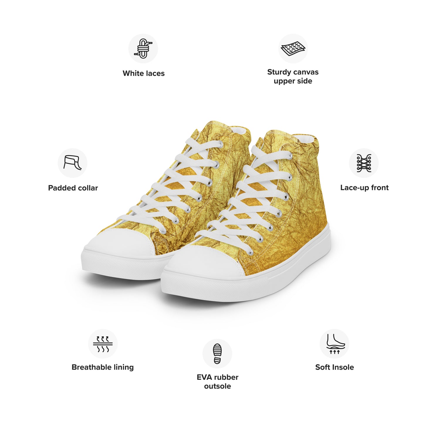 Gold Women’s Sneakers