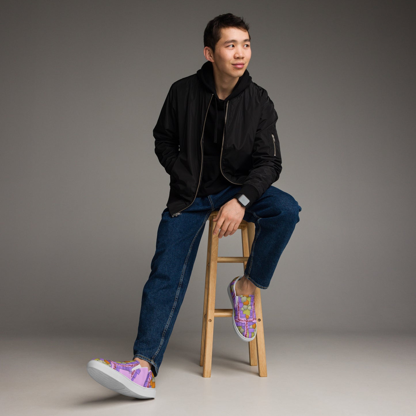Scarpe Senza Lacci Uomo Scarpe In Tela Vagabond Rosé Streetwear