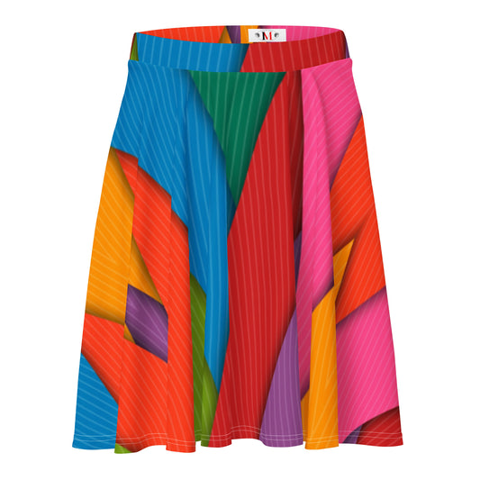 Geometric Butterfly Skirt