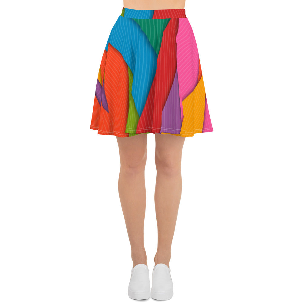 Geometric Butterfly Skirt