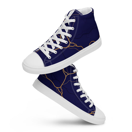 Kintsugi Blue Men’s Sneakers