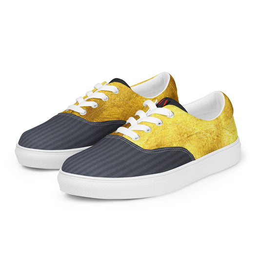 Gold & Black Men's Shoes