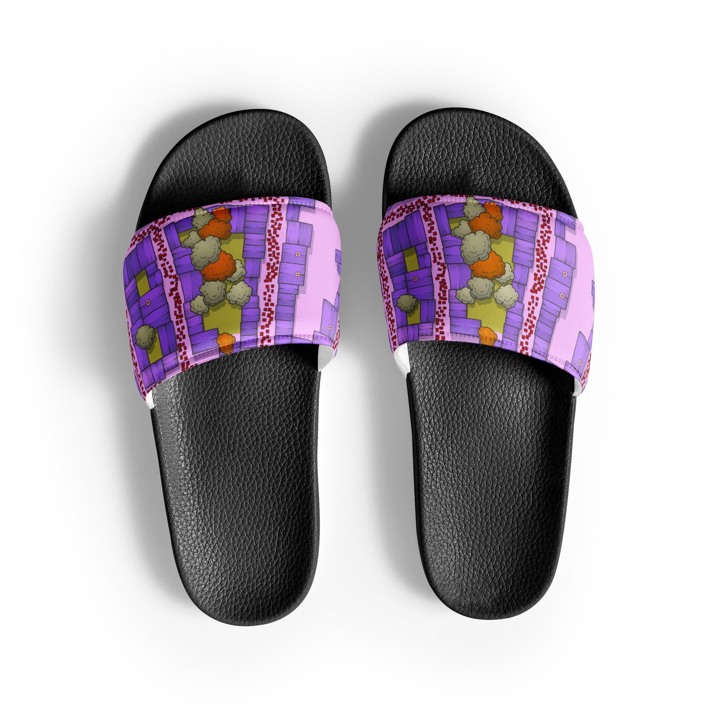 Slippers snow well village women