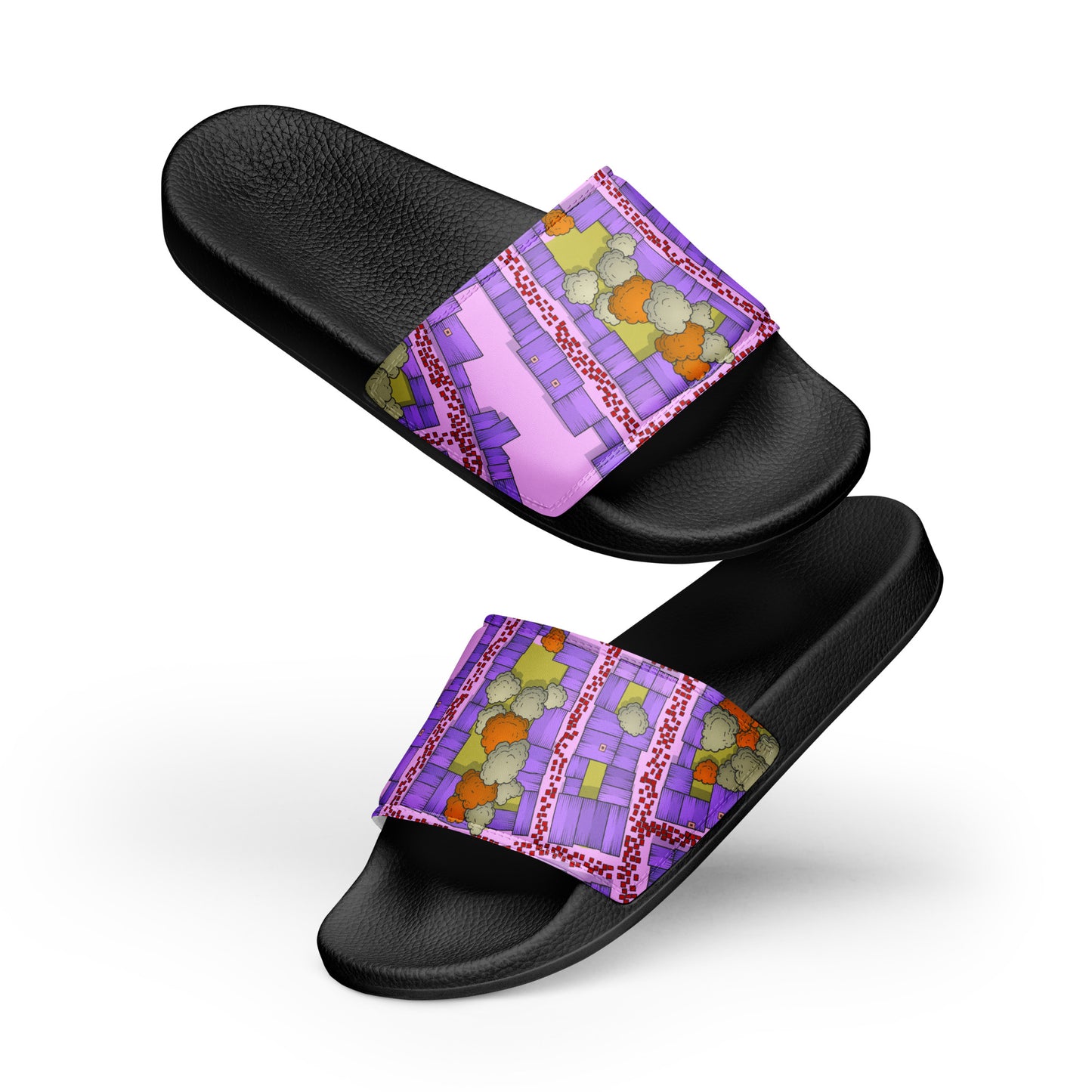 Slippers snow well village women