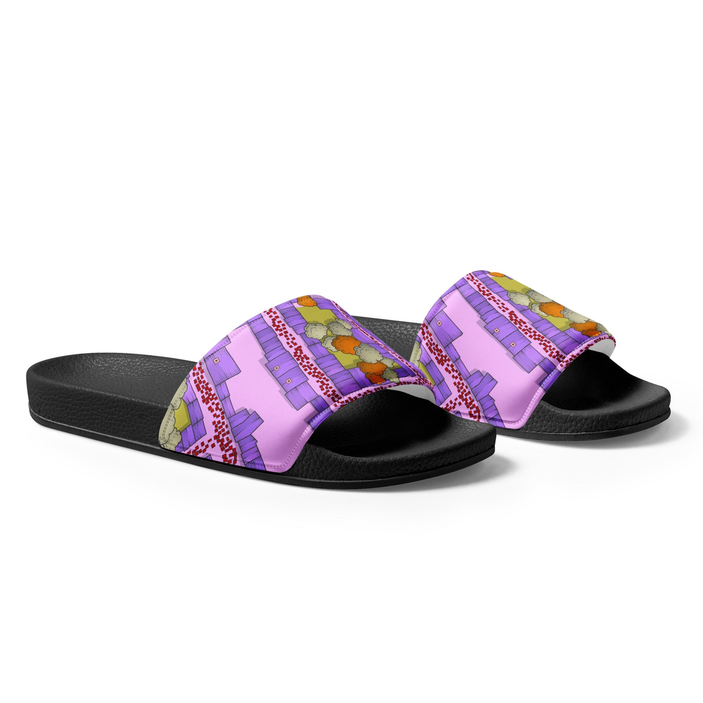 Slippers snow well village women