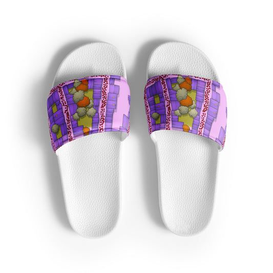 Slippers snow well village women