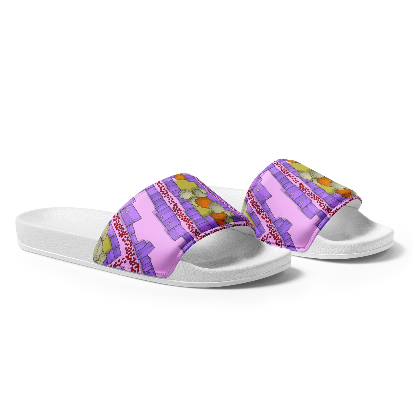 Slippers snow well village women
